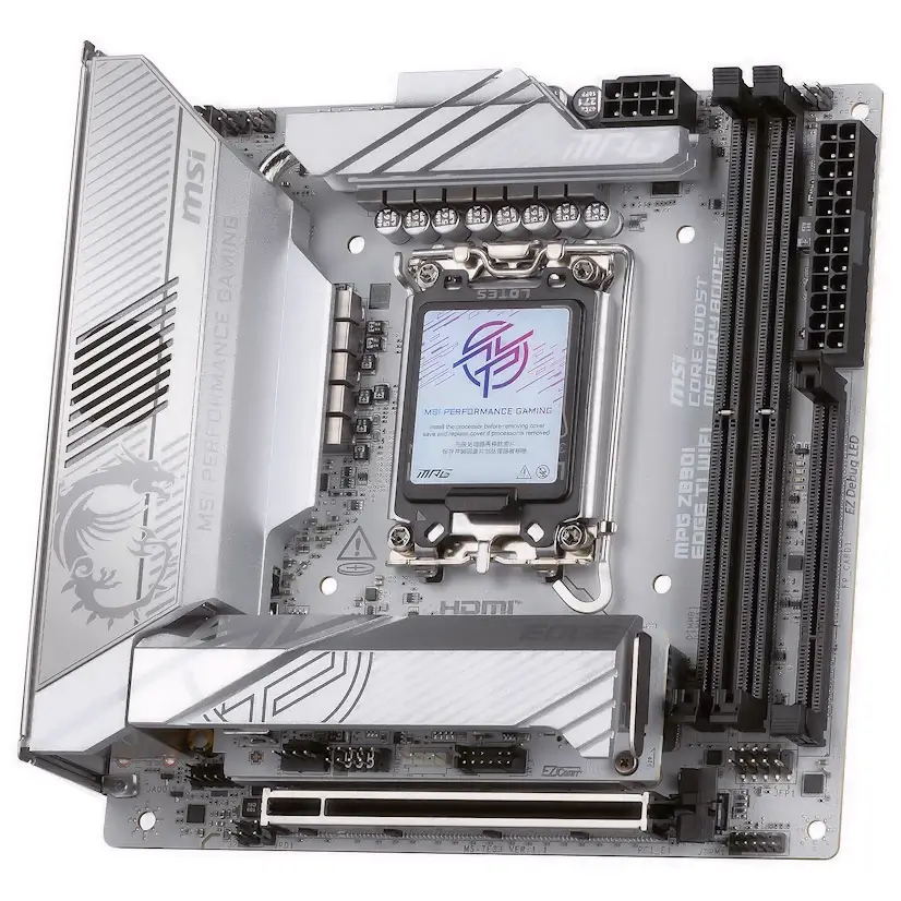 Montaje Placa Base MSI MPG Z890I EDGE TI WIFI Gaming PC Aravaca